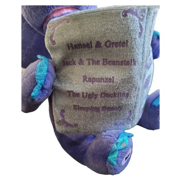 Cuddle Barn Talking Storyteller Dalton Dragon Stuffed Plush 11" Blinking Doll - Picture 4 of 6